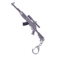 Металевий Макет-брелок автомат SKS 10 см з гри PUBG