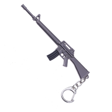Металевий Макет-брелок автомат M16A4 10 см. з гри PUBG