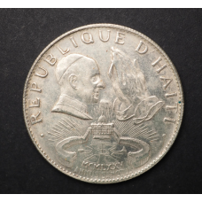 Сувенір монета Гаїті 50 гурдів, 1975г. «Свячений рік»