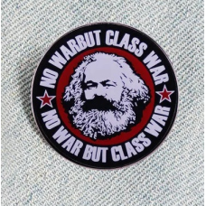 Сувенір значок Карл Маркс (1 шт.. no warbut class war