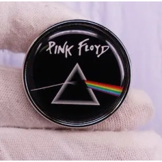 Сувенир Значок Нашивка-значок PINK FLOYD THE DARK SIDE OF THE MOON THE WALL 3х3см