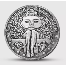 Сувенір монета долар США “Ігралася за маскою“ Hobo Coin American