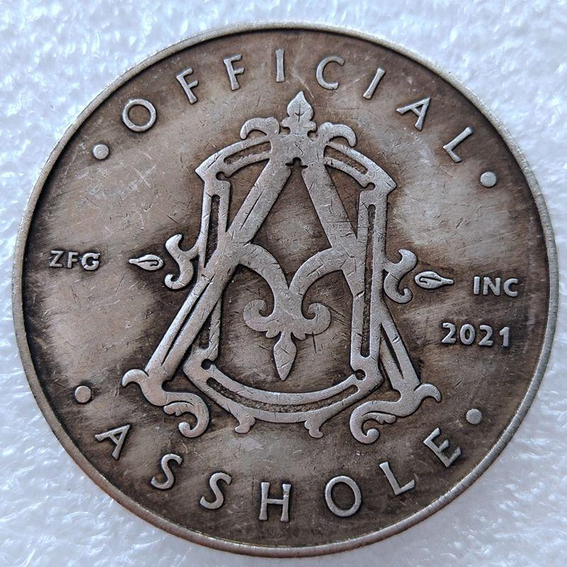 Сувенір монета долар США 2021 «Офіціальний муніч». Hobo Coin American