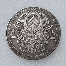 Сувенір монета 1 долар США Хобо готика “Монстр“. Hobo Coin American