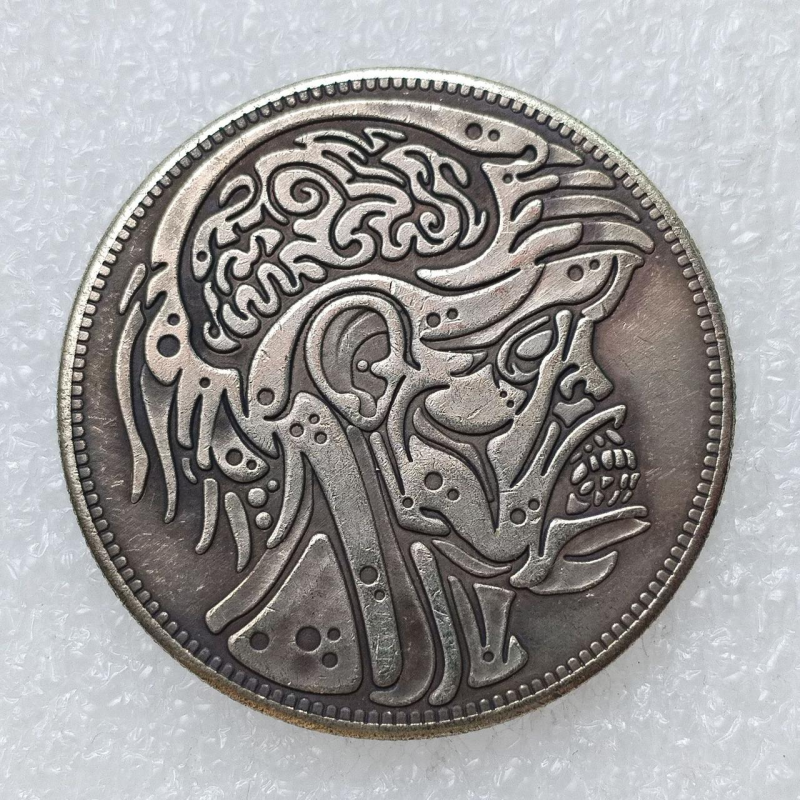 Сувенір монета 1 долар США Хобо “Мозок зомбі“. Hobo Coin American