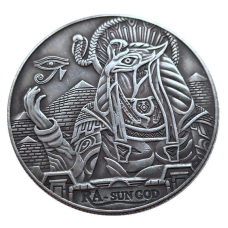 Сувенір монета долар США “Бог сонця РА“. Hobo Coin