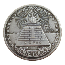 Монета сувенір “0 або 1 фак“. Coin American. Молета для прийняття рішень!