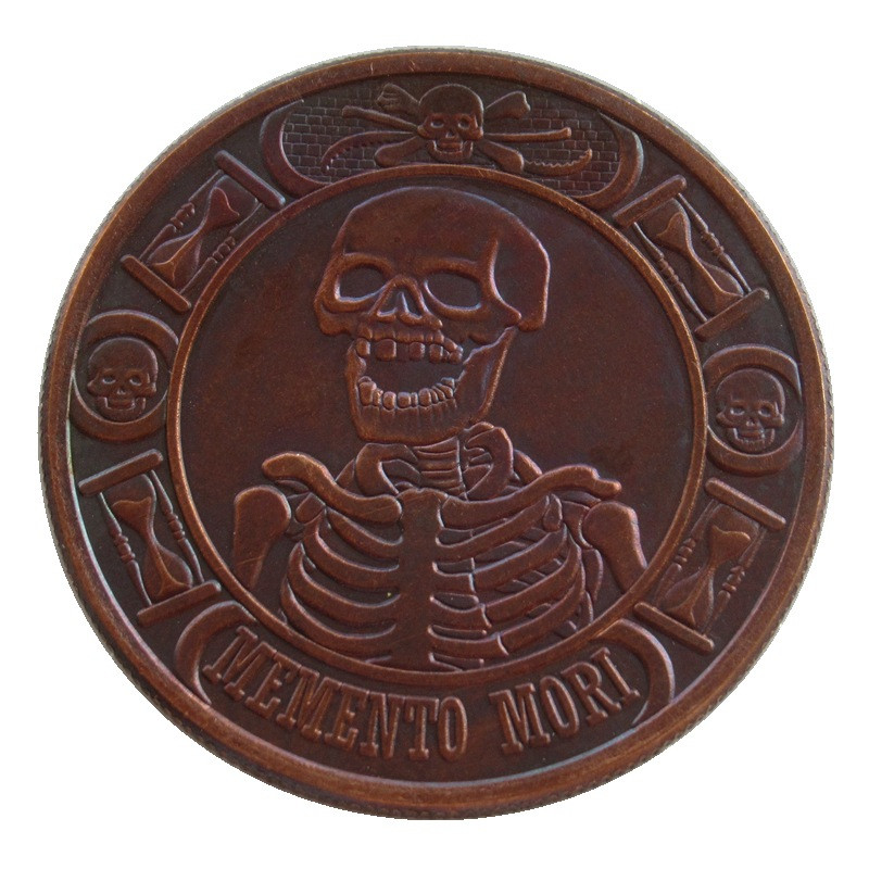 Сувенір монета 1 долар США “Помні про смерть“ “Memento Mori“. Hobo Coin American