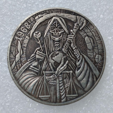 Сувенір монета долар США 1968 “Жінець і ваги“ Hobo Coin American