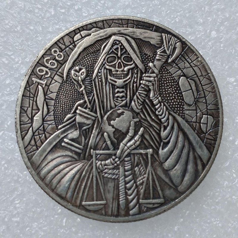 Сувенір монета долар США 1968 “Жінець і ваги“ Hobo Coin American