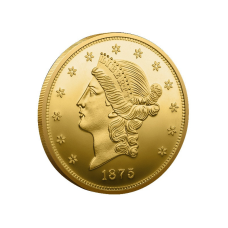 Сувенір Монета 20 Доларів США - 20 Dollar USA 1875 рік . пруф