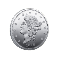 Сувенір Монета 20 Доларів США - 20 Dollar USA 1875 рік . сильвер пруф
