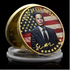 Пам“ятна монета Ілон Маск “Elon Reeve Musk“