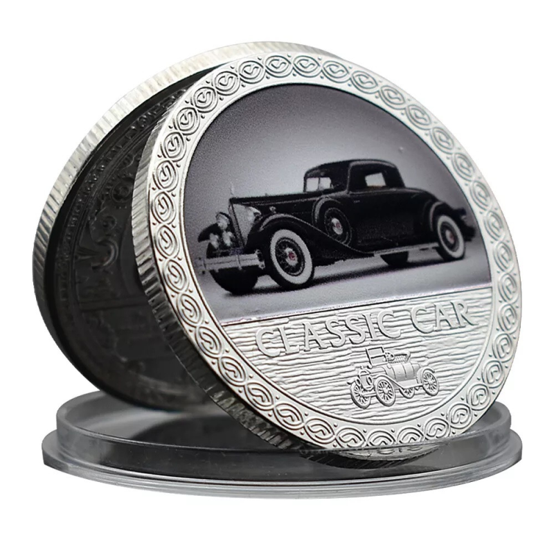 Пам“ятна монета ретро-автомобіль Packard Twelve, із серії “Classic Car“