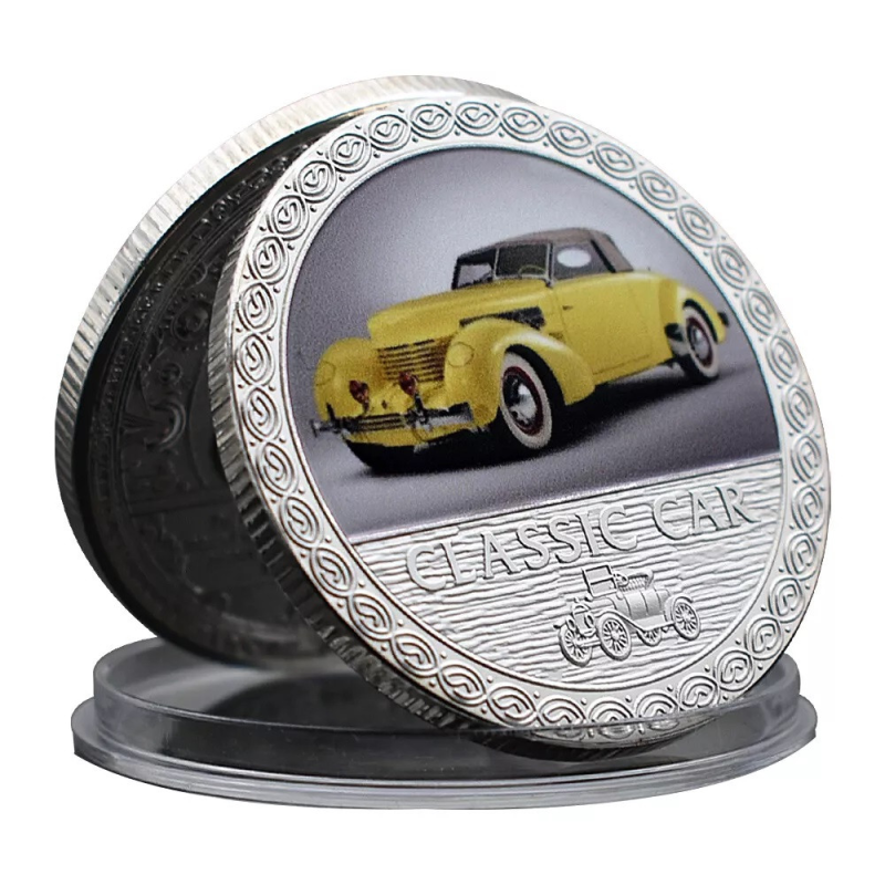 Пам“ятна монета ретро-автомобіль Cord 812, із серії “Classic Car“
