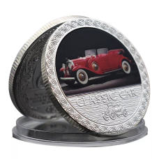 Пам“ятна монета ретро-автомобіль Cadillac V16 Sport Phaeton, із серії “Classic Car“