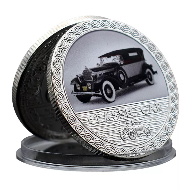 Пам“ятна монета ретро-автомобіль Deluxe Phaeton, із серії “Classic Car“