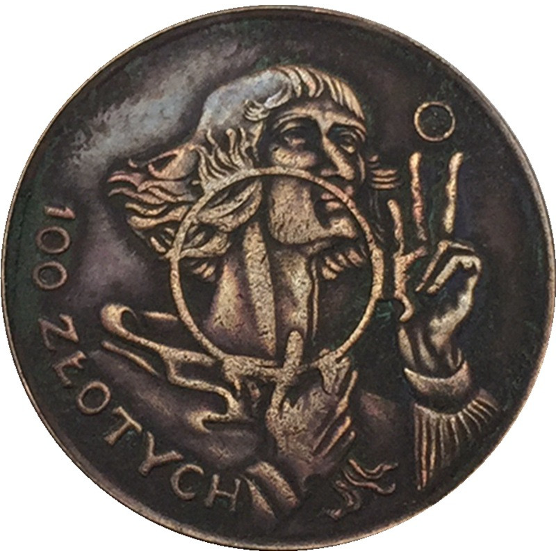 Сувенір монета 100 златих 1925 року Миколадан. Польща