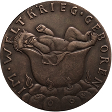 Сувенир медаль “Нагоджений на війні“ Карл Гетц (Kriegsgeburten)