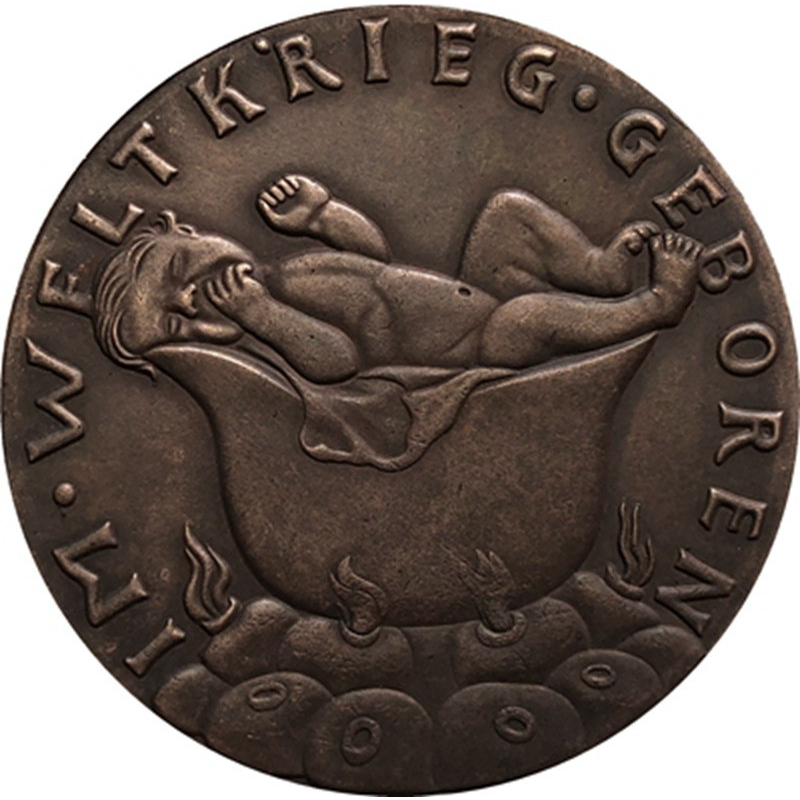 Сувенир медаль “Нагоджений на війні“ Карл Гетц (Kriegsgeburten)