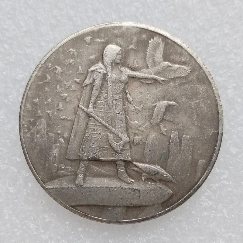 Сувенір монета долар США кельтська богиня “Морриган“. Hobo Coin American Morgan