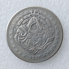 Сувенір монета долар США 1921 Асасин “Assassin“. Hobo Coin American Morgan