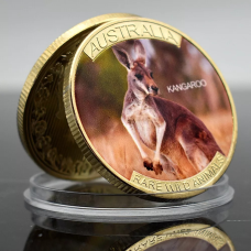 Сувенір монета “Кенгару (Kangaroo)“ із серії «Редим тваринам Австралії.»