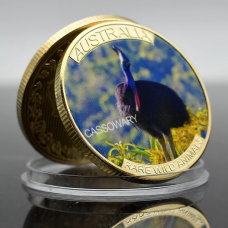 Сувенір монета “Казуар (Cassowary)“ із серії «Редим тваринам Австралії.»