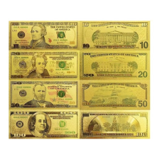 Злолота колекційна банкнота 100 доларів США. (14.5*6,5см золота фольга)