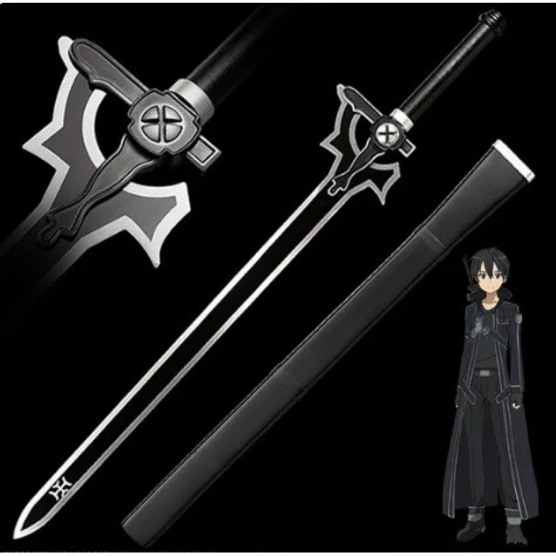 Брелок іграшковий Меч Казуто Кириге аніме «Sword Art Online» Клинок меч 22 см