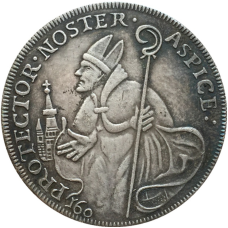 Сувенір монета 1 Дукат (скудо) 1719. Ринальдо I,ростання Модена та Реджо. Модена -Италия.