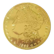Сувенір монета 1 долар США 1884 р. голд
