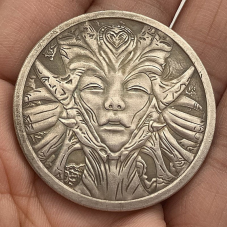 Сувенір монета долар США «Дух лісу». Hobo Coin American Morgan Forever Yours