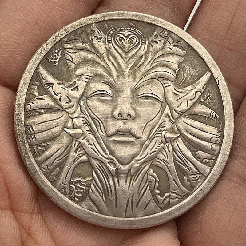 Сувенір монета долар США «Дух лісу». Hobo Coin American Morgan Forever Yours
