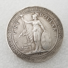 Сувенір 1 долар 1911 г “Торговий долар“ (Великобританія)