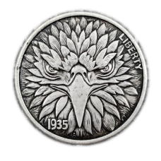 Сувенір монета долар США 1935 р. “Срібний Орел Свободи“. Hobo Coin American Morgan