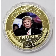 Пам“ятна монета Дональд Трамп 2024г, У День покушіння