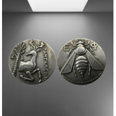 Давньоримська монета тетрадрахма максимум, (Дрова Греція), 390-325 г. н. е.