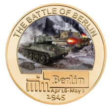 Сувенірна пам“ятна монета “Битва за Берлін 1945г“ (No4) із серії 2-ша світова війна