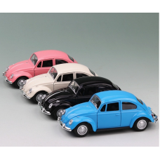 Автомодель Легкосплавна автомобіля Volkswagen Beetle РУК (розмір 1:32) 1967г