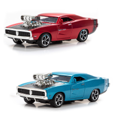 Автомодель Металева Модель автомобіля Додж Чарджер 1:32 Dodge Charger 1970г Білий