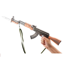 Колекційна суцільнометалева модель автомата AK47+ штик Масштаб 1: 2