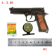 Пістолет модель Beretta Р92, P1911, P18C стріляє кульками (10 см)